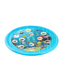 Promising Sale Kids Sprinklers Water Splash Pad Wading Toy MatInteresting Outdoor Swimming Inflatable Pool